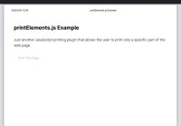 print-specific-element