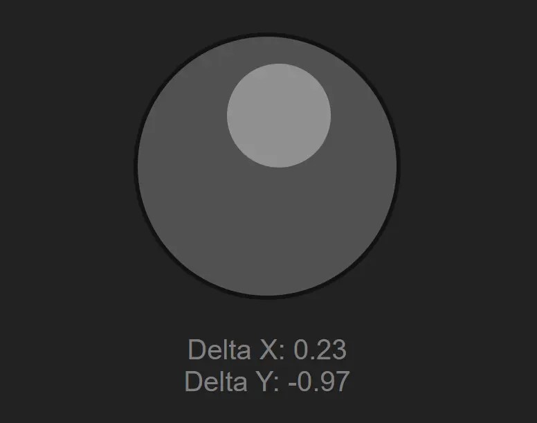 Touch-enabled Virtual Joystick In Vanilla JavaScript | CSS Script
