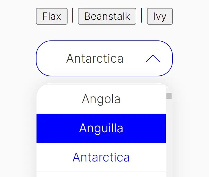 Pretty Accessible Custom Select Box Library – EasyDropDown