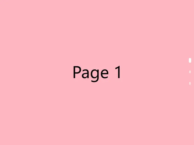 Mobile-friendly One Page Scroll JavaScript Library – PureFullPage.js