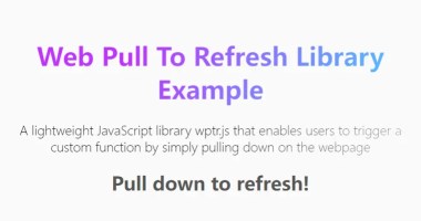 native-pull-to-refresh
