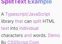 split-text-characters-words