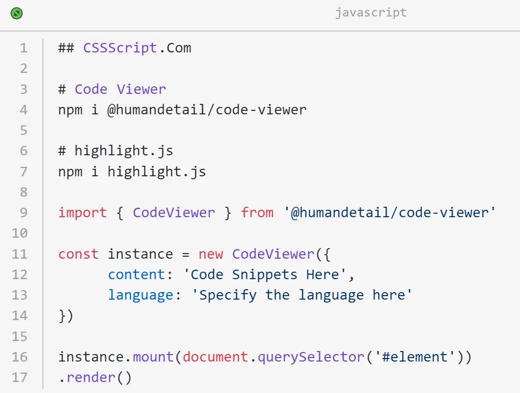 Draw Code Snippets On Canvas To Improve Readability - Code Viewer | CSS ...