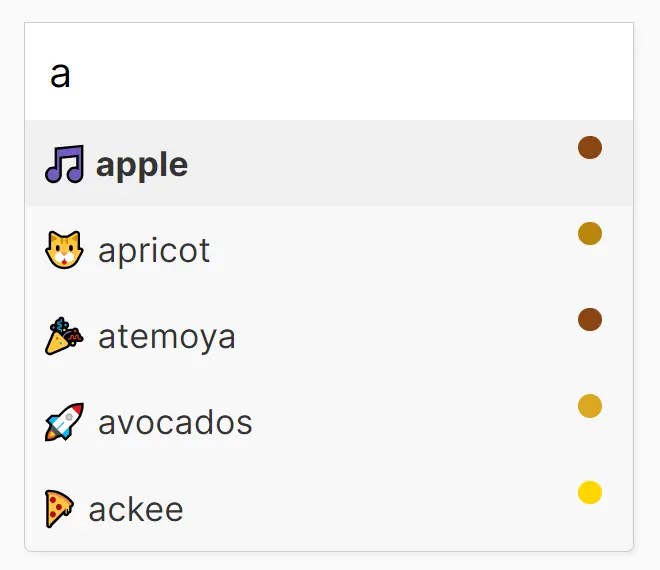 Tiny And Fast Autocomplete JavaScript Library – Autocomp.js