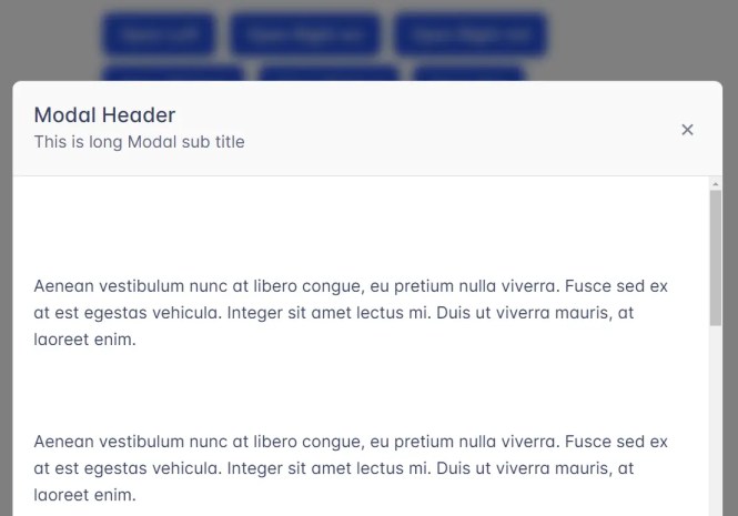 MinimaCSS Framework Modal