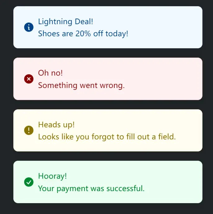 Stylish Non-intrusive Toast Notifications For The Web – Butterup