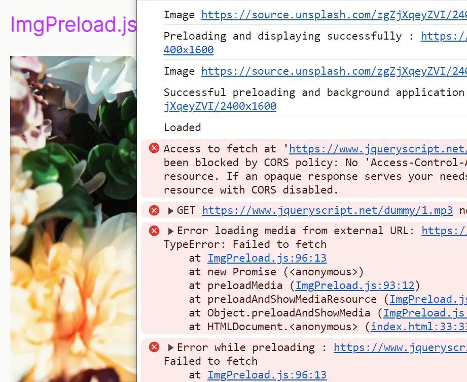 Asynchronous Media Preloading for Faster Webpages – ImgPreload.js