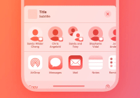 iOS Share Sheet