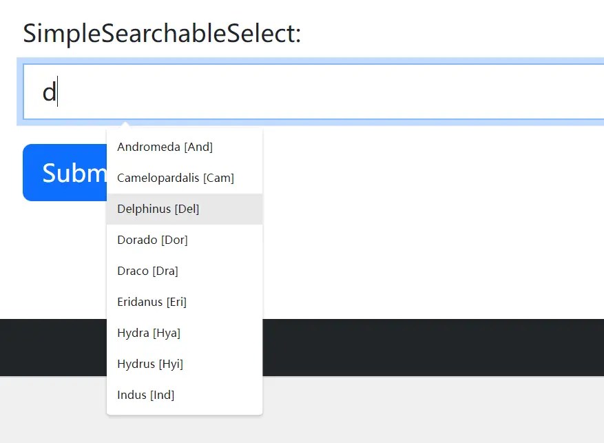 Create Easy & Efficient Dropdowns With The Simple Searchable Select Library