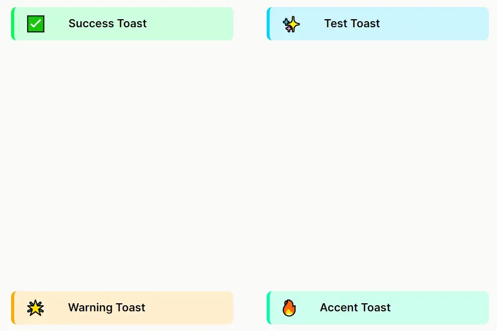 Create Stylish, Customizable Toasts With The toast-cg Library