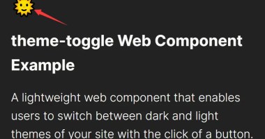 dark-light-theme-toggle-component