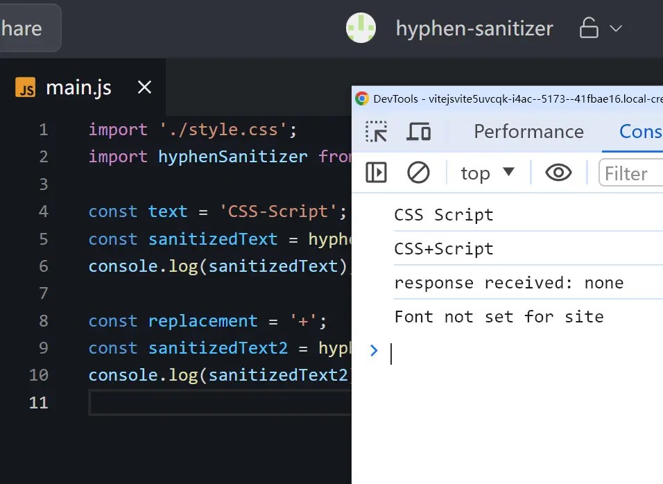 Remove or Replace Hyphens In Strings – Hyphen Sanitizer