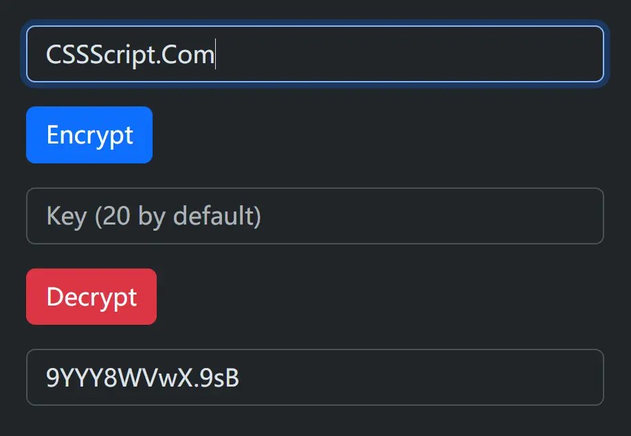Secure Text Encryption And Decryption Library – Encriptor.js