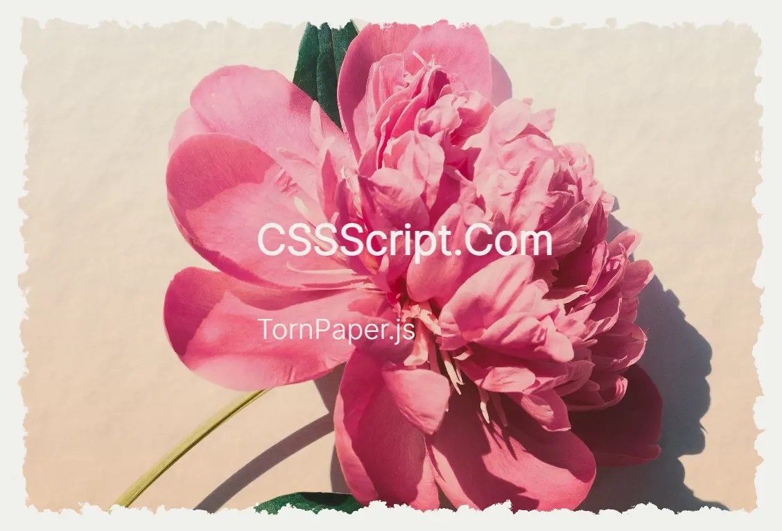 Apply Torn Edge and Grunge Paper Effects To Elements – TornPaper.js