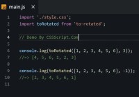 Rotate Arrays Left Or Right