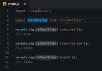 Validating JavaScript Identifiers With isIdentifier Library