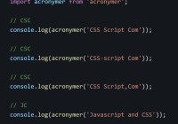 string-acronym-conversion