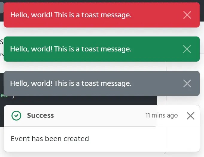 Customizable Toast Notification Manager For Bootstrap 5 – use-bootstrap-toaster
