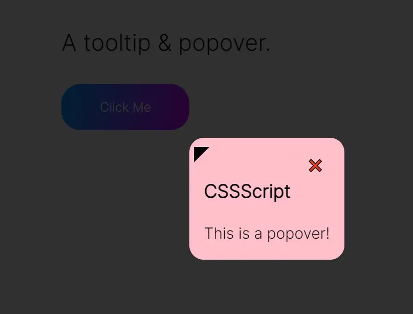 Create Custom Alerts/Tooltips/Popovers with Bobpop.js