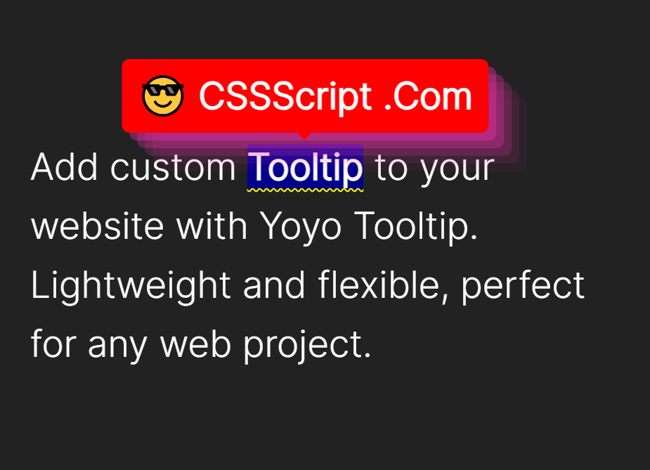 Create Custom HTML Tooltips With JavaScript – YoyoTooltip.js