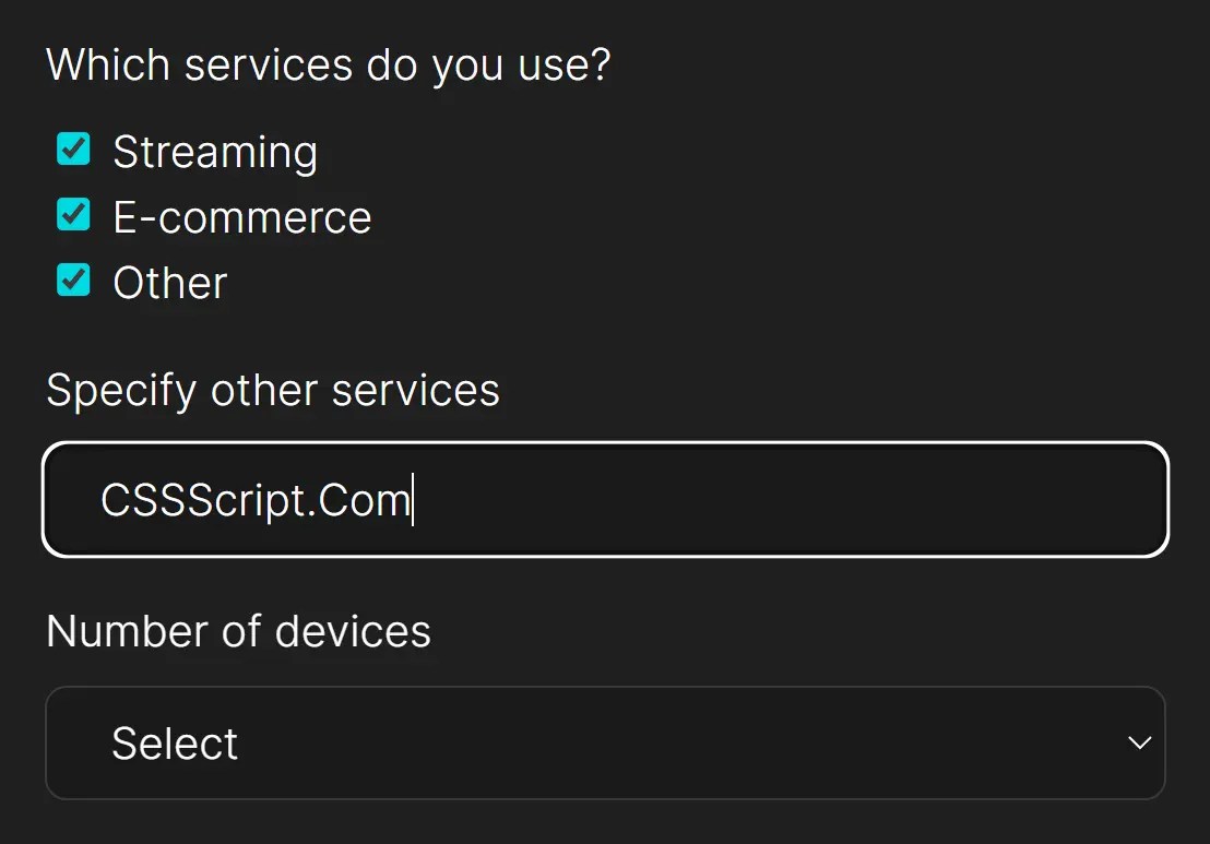 Show/Hide Form Fields Conditionally – conditional-fields