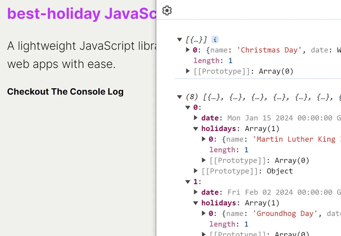 Handle Holidays in JavaScript With Ease – best-holiday