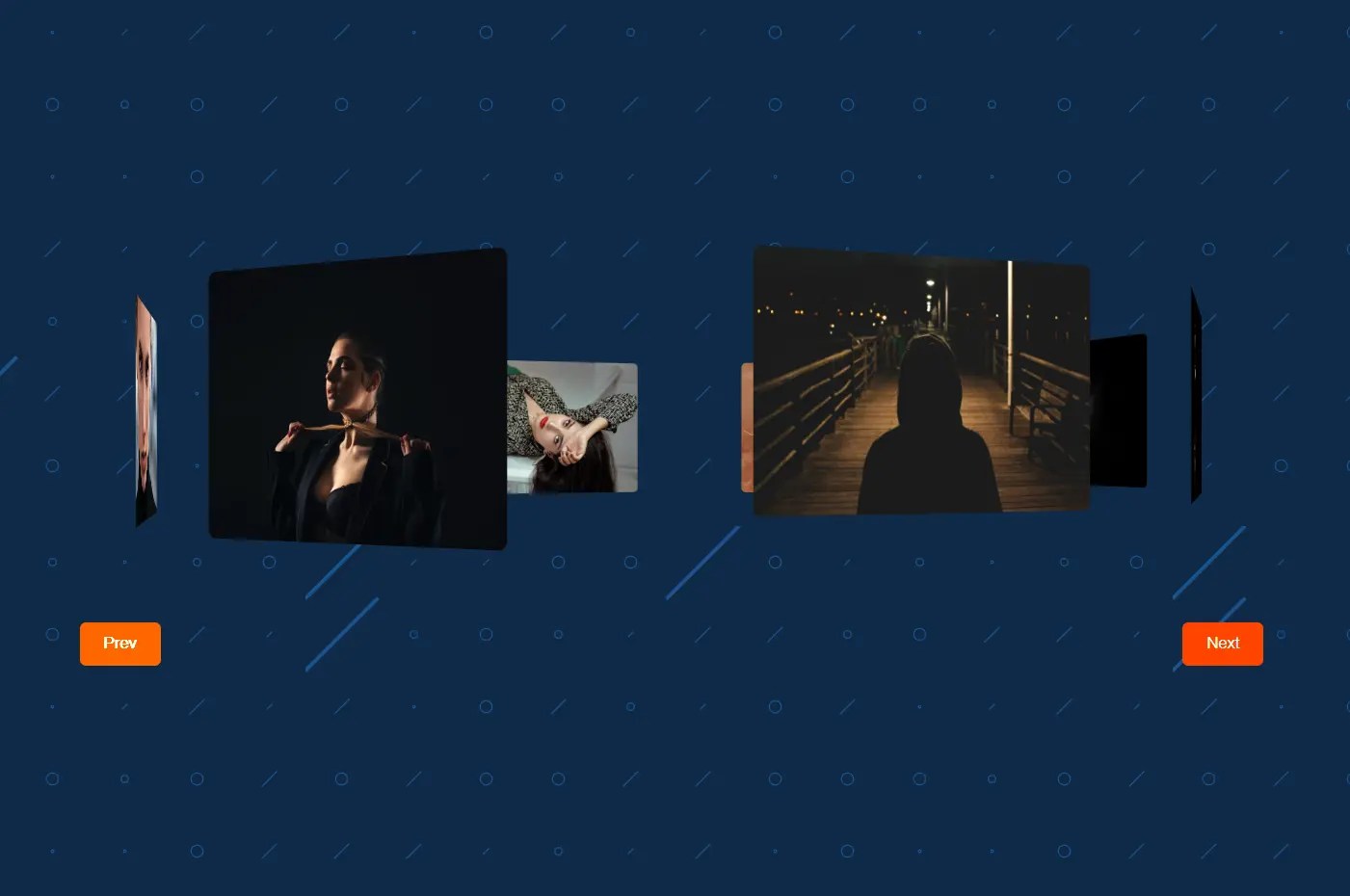 Interactive 3D Rotating Gallery In JavaScript