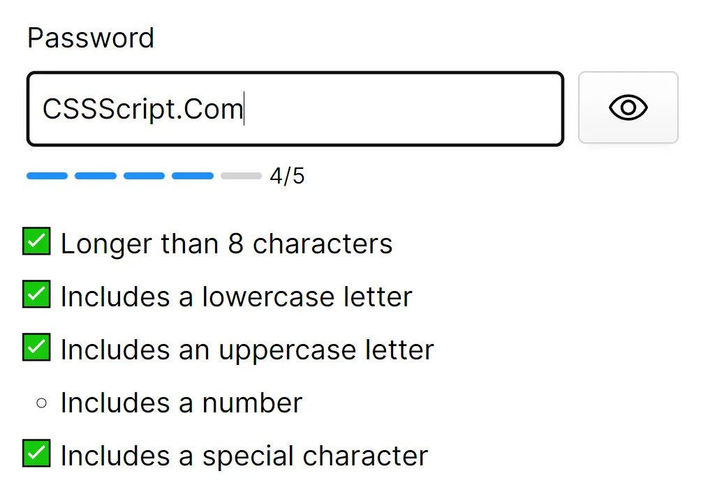 Enhance Password Fields with Custom Web Components