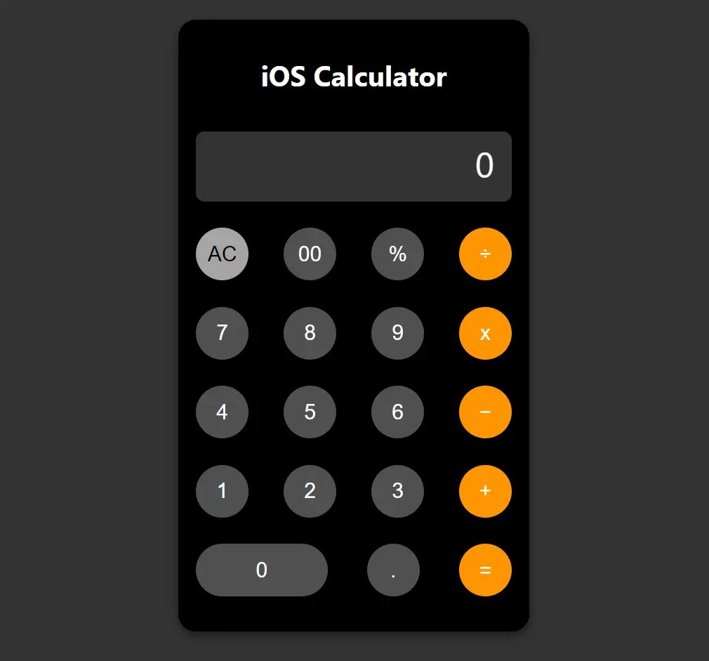 iosStyleCalculator