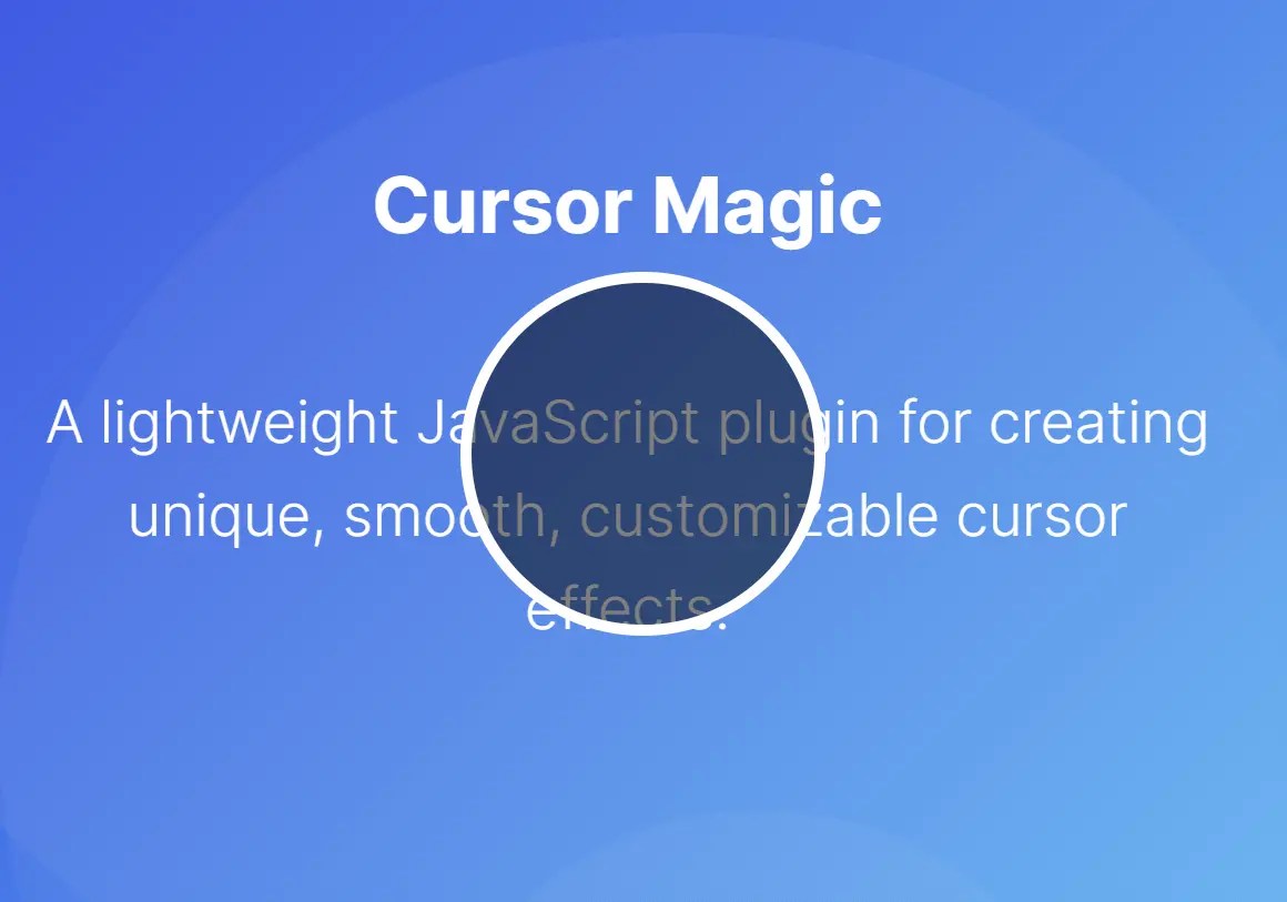 Cursor Magic