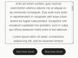 Enable Automatic Scrolling On Scrollable Content Auto Scroll Css Script
