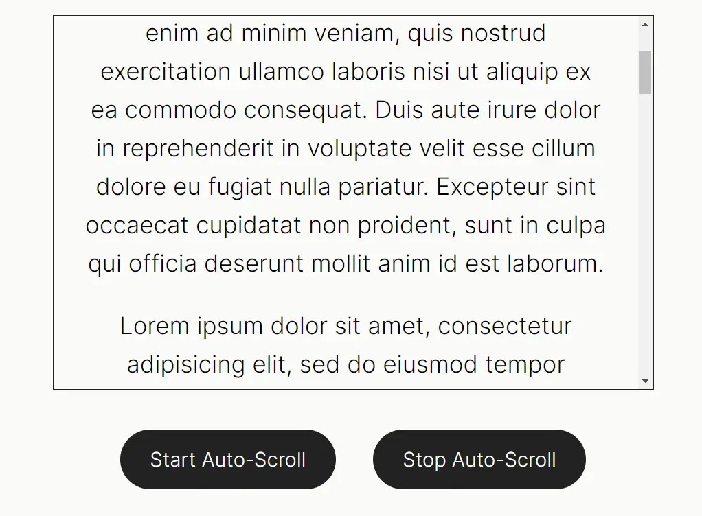 Auto-Scroll