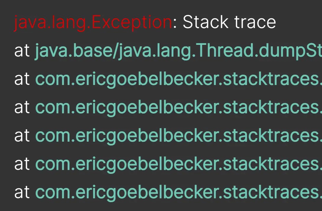 Highlight Java Stack Traces With javaStack.js