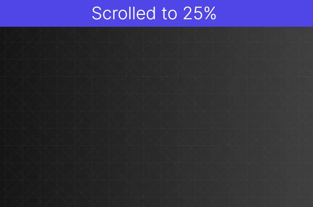 Scroll Depth Tracking in JavaScript – ScrollTracker