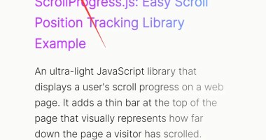 scroll-position-tracking-progress