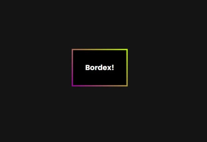Bordex.js Gradient