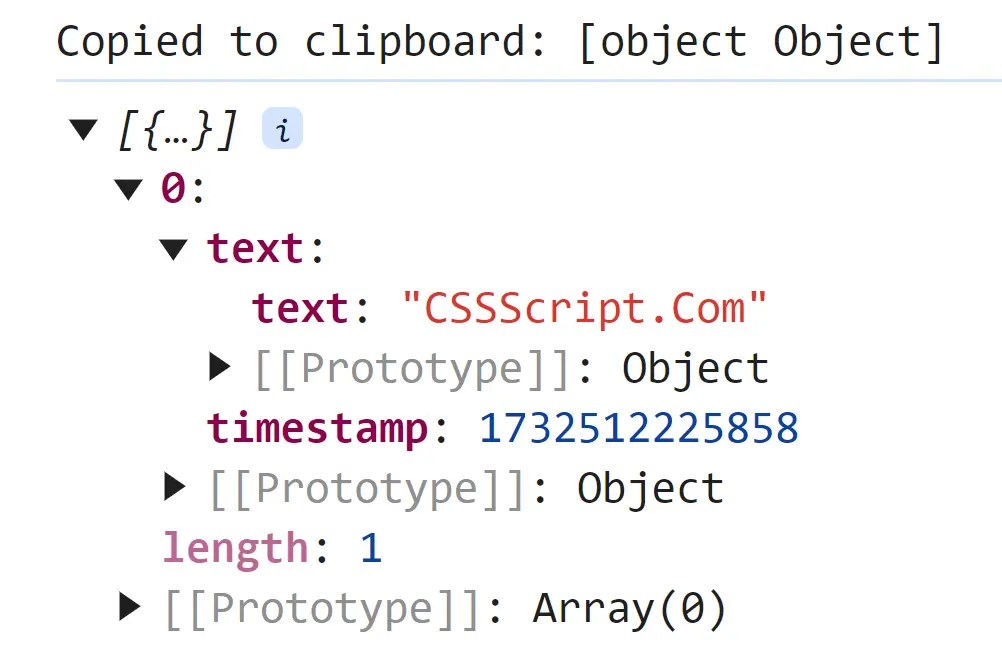 Advanced Clipboard Management in JavaScript Clipify.js