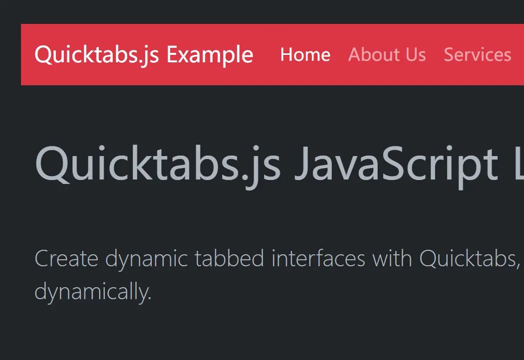 Dynamic External Content Tabs with Quicktabs.js