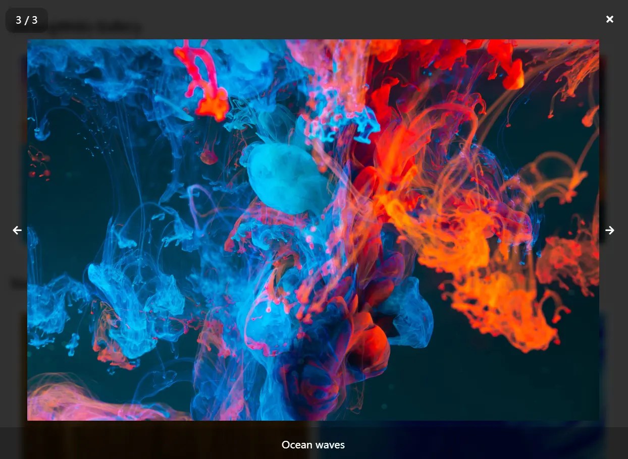 Modern Modal Image Gallery in Plain JavaScript – SWG
