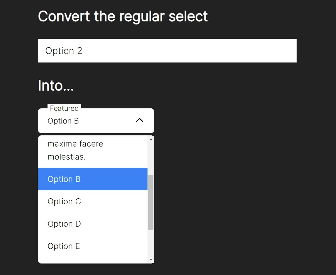 Accessible and Modern Select Dropdowns with iselect