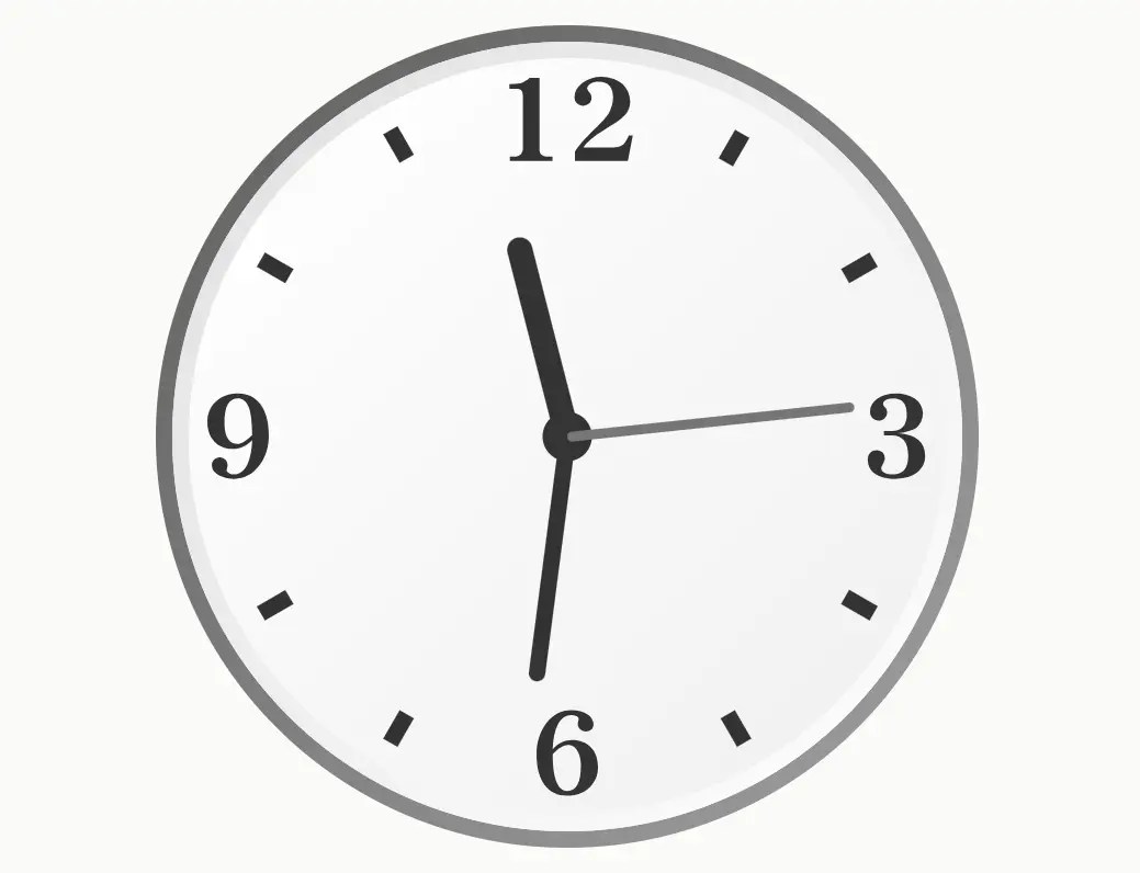 Simple & Clean Analog Clock JS Library – Clock.js