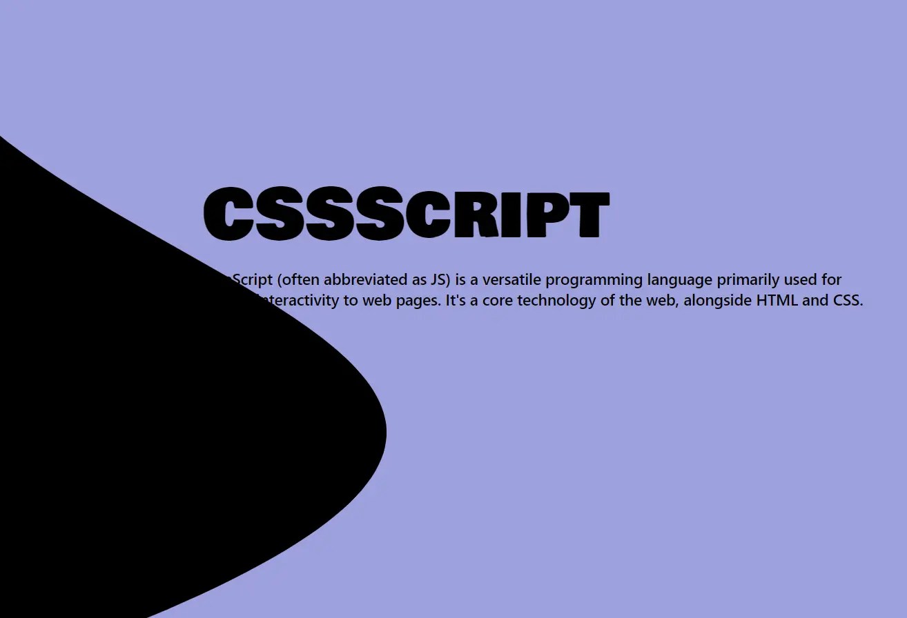 Fluid SVG Page Transitions with GSAP
