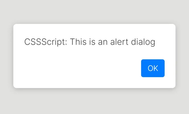 Prompts JS Alert Dialog