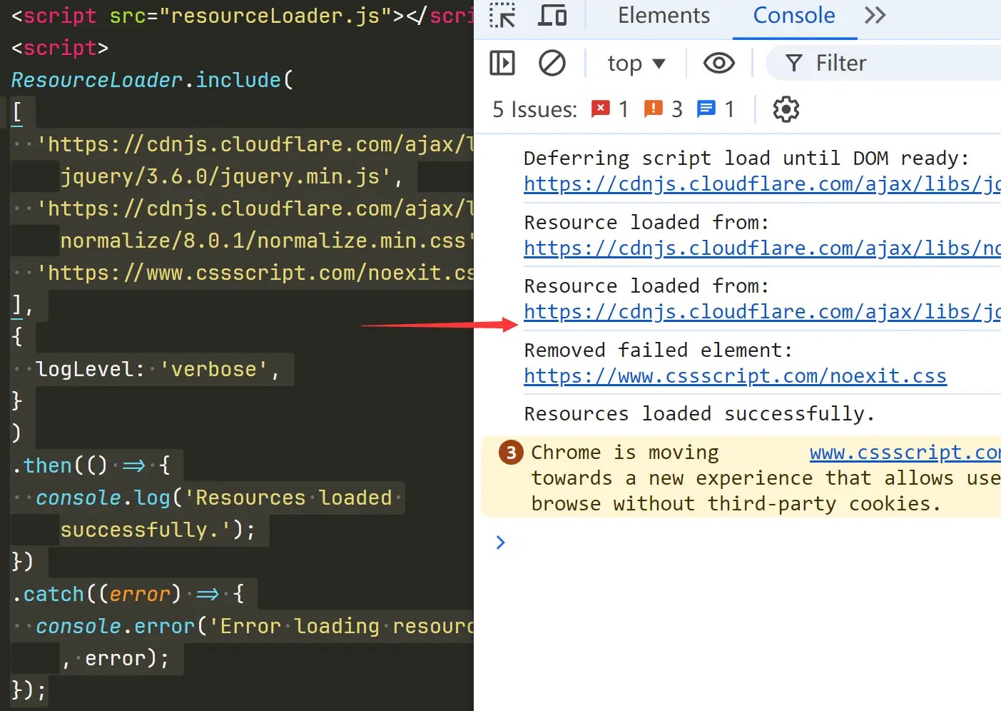 Dynamic Web Resource Loading with ResourceLoader.js