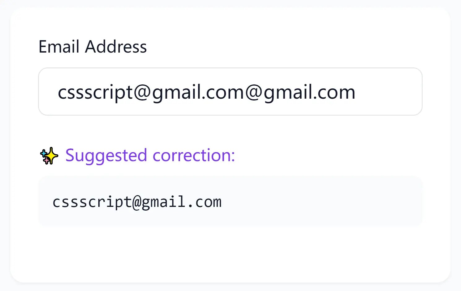 Auto Email Correction & Formatting – Email Typo Fixer