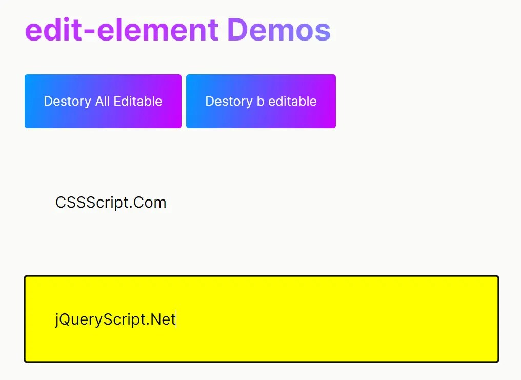 Customizable Accessible In-place Editing – edit-element