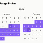 Cally Calendar Components for Date Pickers & Ranges