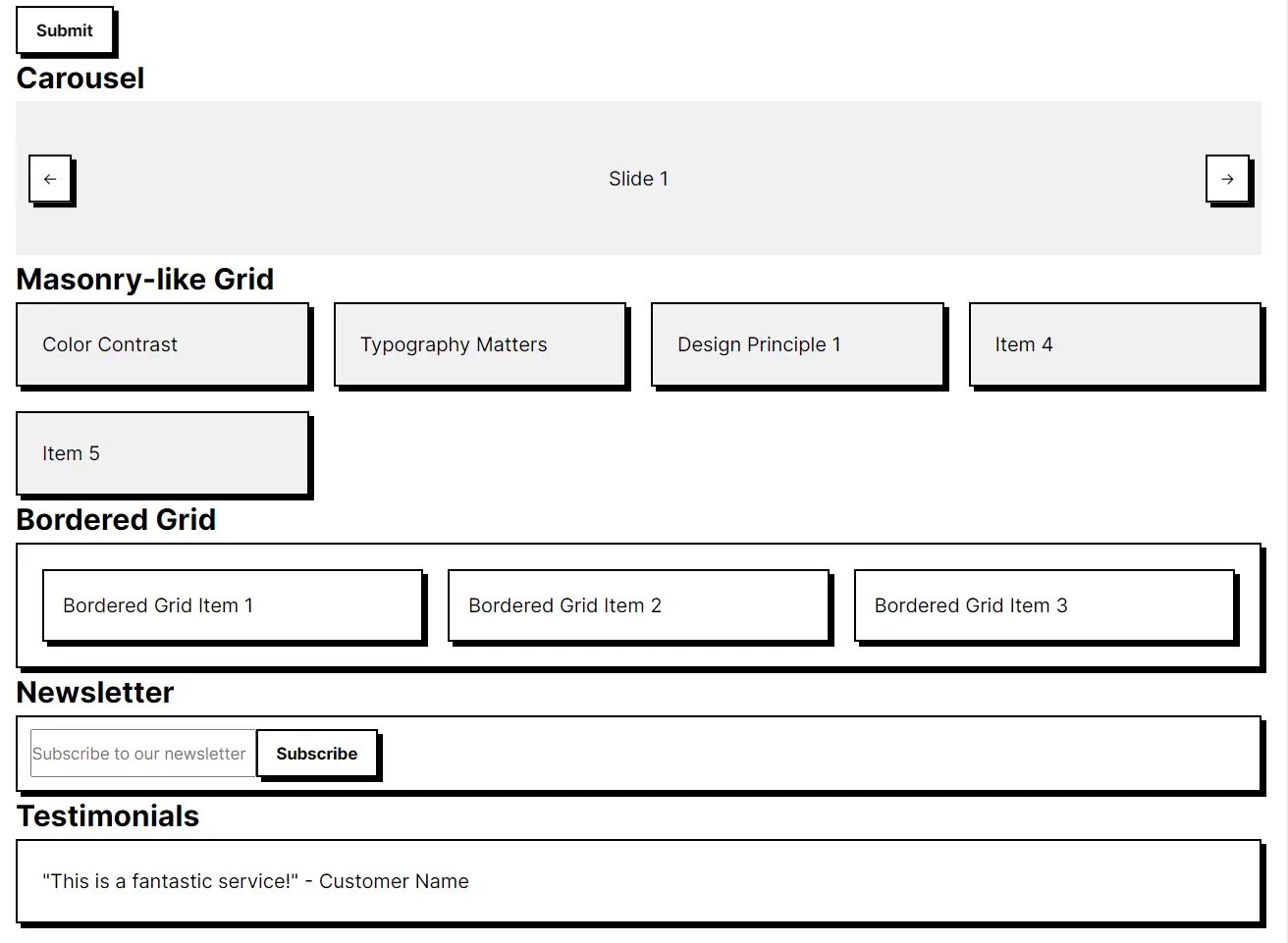 Build High-contrast, Minimalist UI Components with Neubrutalism CSS Framework