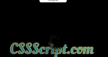 interactive-text-particles