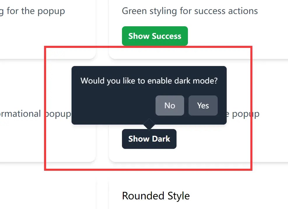 Modern Customizable Confirm Popup JavaScript Library – Confirmly.js